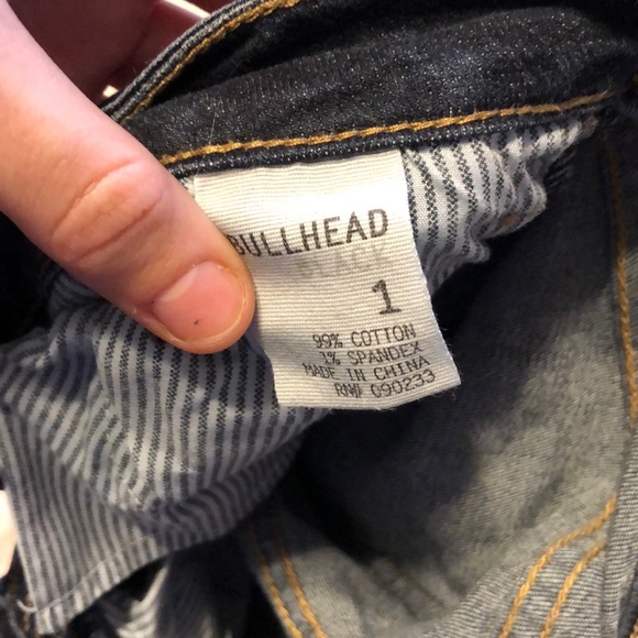 dark blue jeans with rips - Picture 8 of 8